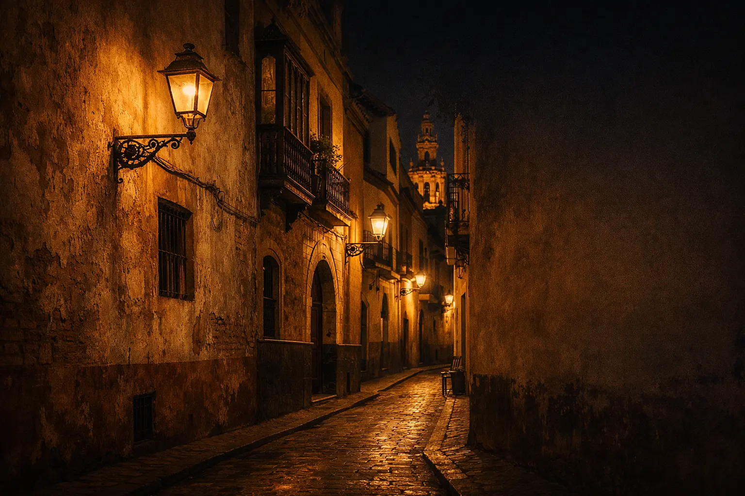 Sevilla: calles, arquitectura y luz andaluza que evocan tradición y relato urbano.